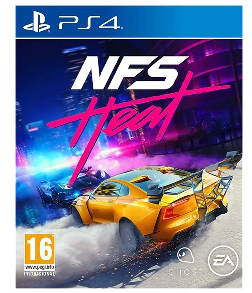 Need For Speed Heat Ps4 Oyun CD Oyun Tehşir ürün görseli 1