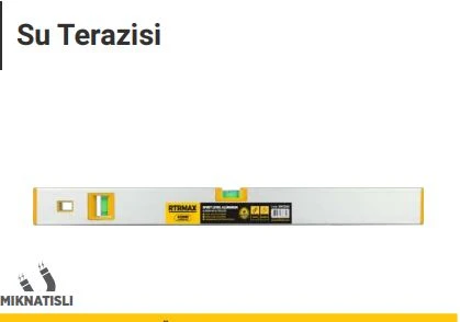 ALÜMİNYUM SU TERAZİSİ 60 CM RTRMAX ürün görseli 1