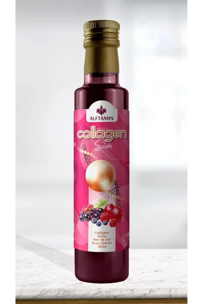 ALFTAMİN Kolajen Sirkesi 500 ml Doğal ve Katkısız ürün görseli 1