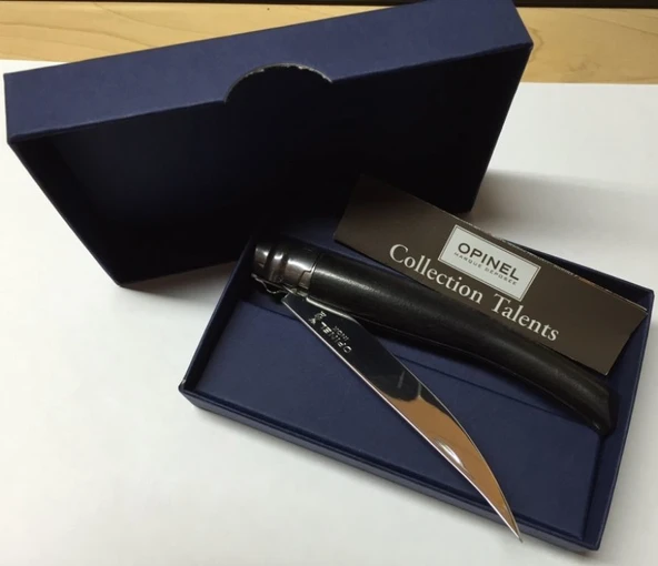 OPINEL INOX ABANOZ SAPLI 10 NO FLETO CAKI ürün görseli 1