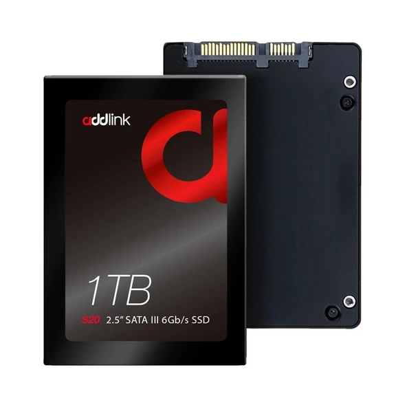 ADDLINK 1 TB S20 SATA3 2.5 500-450 SSD AD1TBS20S3S ürün görseli 1