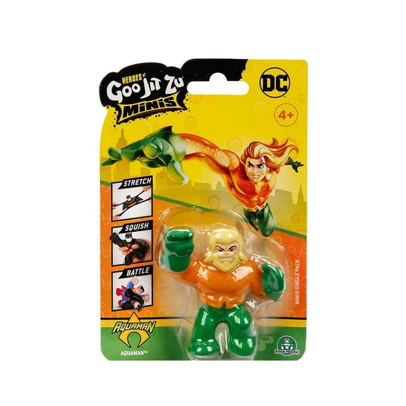 Goojitzu DC Minis Figür Tekli - Aquaman - Resim 2