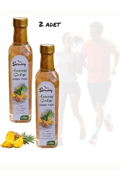 Şenay Ananaslı Detoks Sirkesi Ananas Sirkesi 500 ML ürün görseli 1
