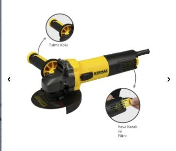 AVUÇ TAŞLAMA 115 MM 750W RTRMAX ürün görseli 1