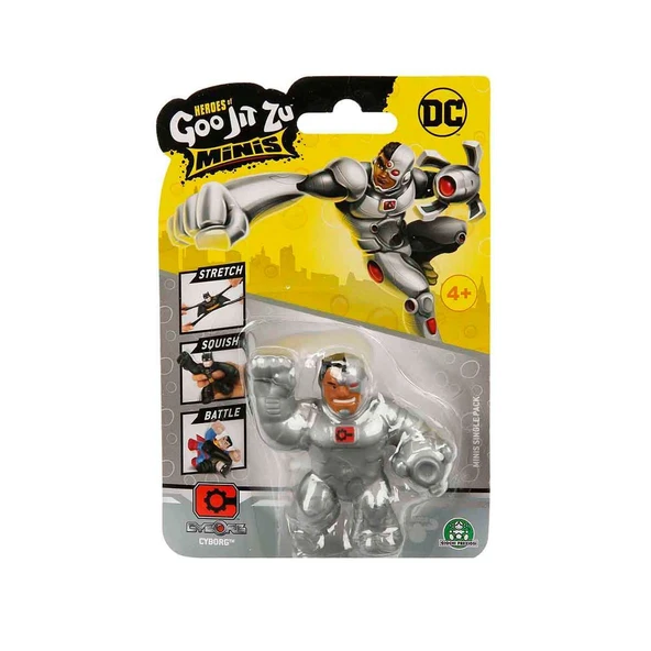 Goojitzu DC Minis Figür Tekli - Cyborg - Resim 2