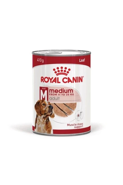 Royal Canin Loaf Mousse Orta Irk Ezme Yetişkin Köpek Konservesi 410gr ürün görseli 1