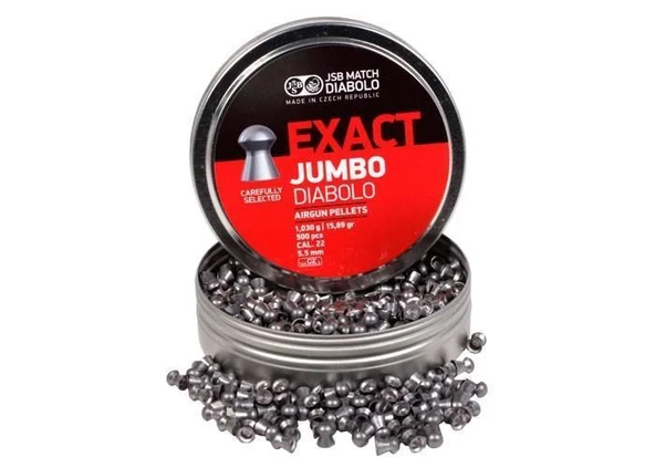 JSB DIABOLO JUMBO EXACT 5.50 MM HAVALI SACMA ürün görseli 1