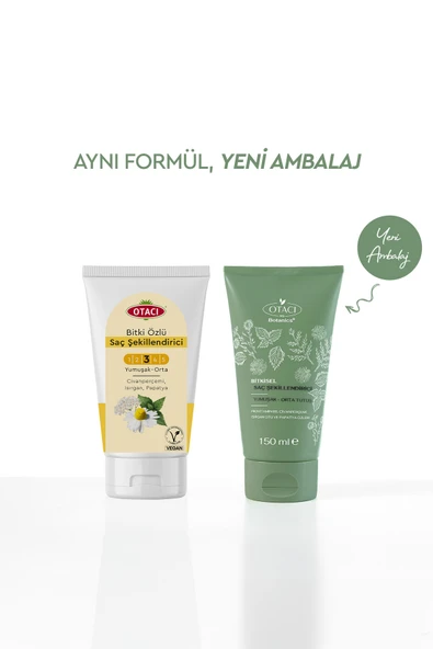 Otacı Bitkisel Saç Şekillendirici Yumuşak & Orta Tutuş 150 ml - Resim 2