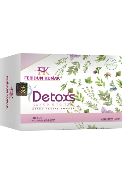 ferudun konak NepPharma Ferudun Kunak Detox Çayı 30 Şase 30 GÜNLÜK KULLANIM - 1 ADET ürün görseli 1