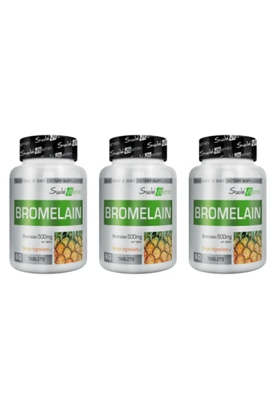 Bromelain 500 Mg 60 tablet 3 Adet - Resim 5