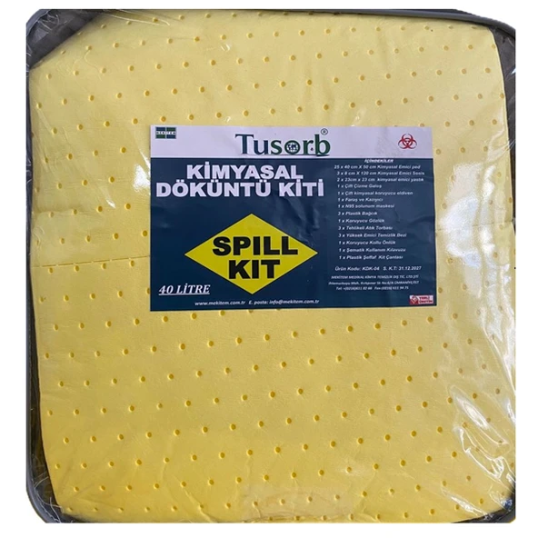 PAZAR10 Kimyasal Döküntü Kiti 40 Litre ürün görseli 1