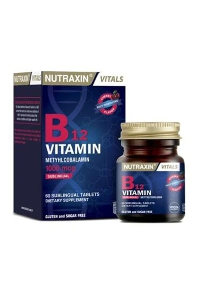 Nutraxin B12 Vitamin 60 Tablet ürün görseli 1