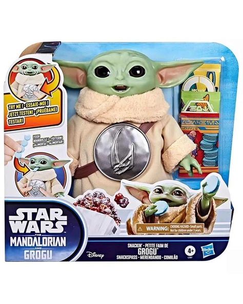 Star Wars Snackin Grogu Aksiyon Figürü G3087 ürün görseli 1