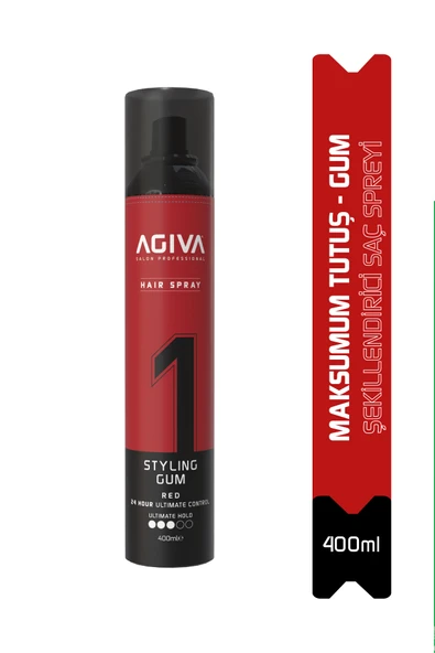 Saç Spreyi Gum 400 ML Ultimate Hold - Resim 2