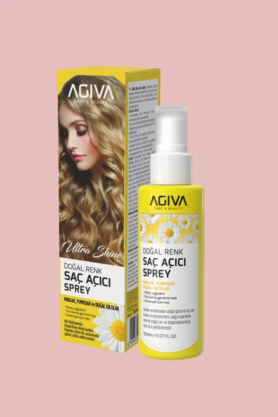 Ultra Shine Doğal Renk Saç Açıcı Sprey 150ml ürün görseli 1