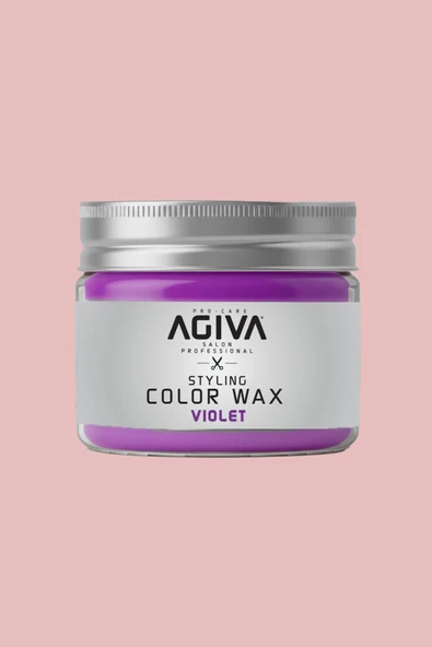Saç Şekillendirici ve Renklendirici Wax Mor 120 gr ürün görseli 1