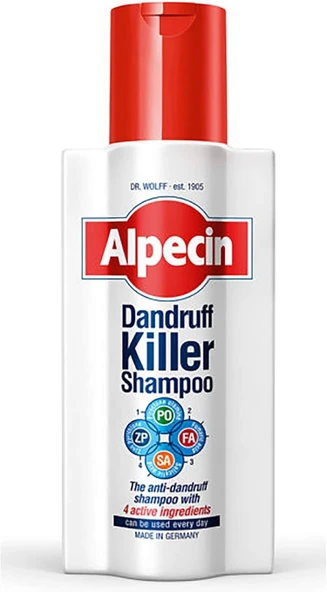 Alpecin Dandruff Killer Shampoo 250ml ürün görseli 1