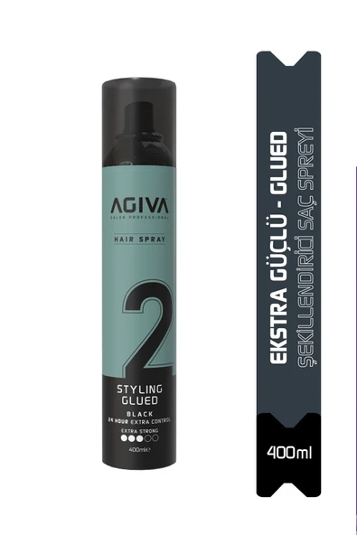 Saç Spreyi Glued 400 ML Ex. Strong - Resim 2