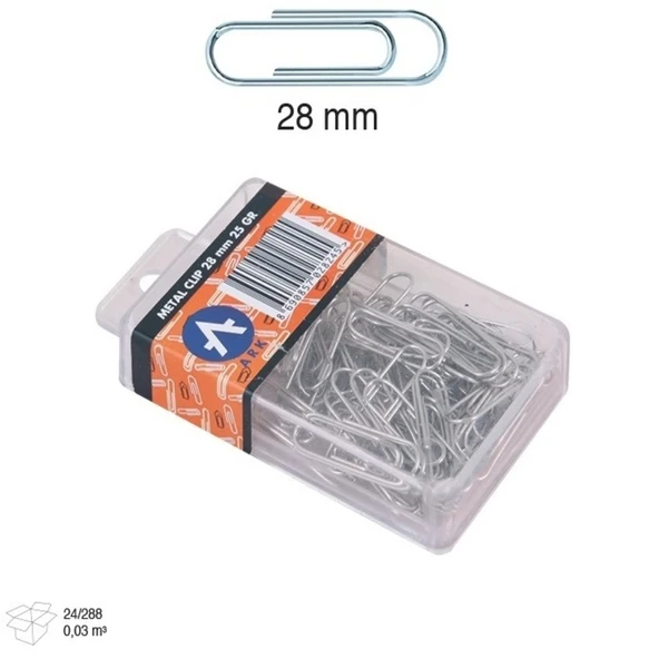 Ark Metal Ataç  28 mm 25 gr 2 Adet ürün görseli 1