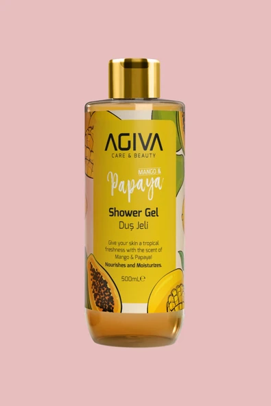 Mango&Papaya Özlü Besleyici ve Nemlendirici Duş Jeli ürün görseli 1
