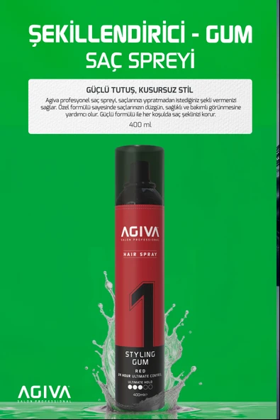 Saç Spreyi Gum 400 ML Ultimate Hold - Resim 4