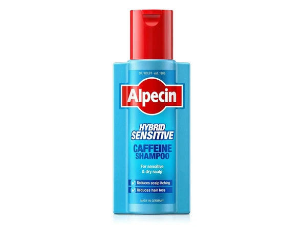 Alpecin Hybrid Sensitive Caffeine Şampuan 250 ml ürün görseli 1