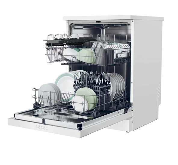 Hoover HF 3E53EOW-17 5 Programlı Bulaşık Makinesi - Resim 3
