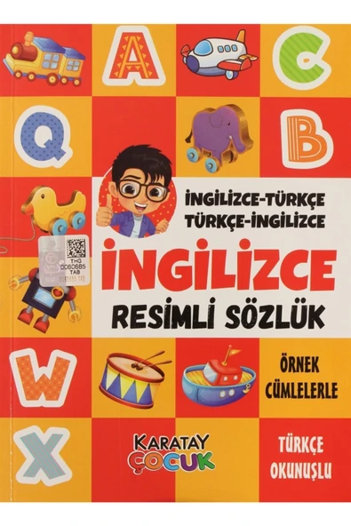 Karatay Çocuk Ingilizce Resimli Sözlük - Hüseyin Utku Gültekin 9786051134161 ürün görseli 1