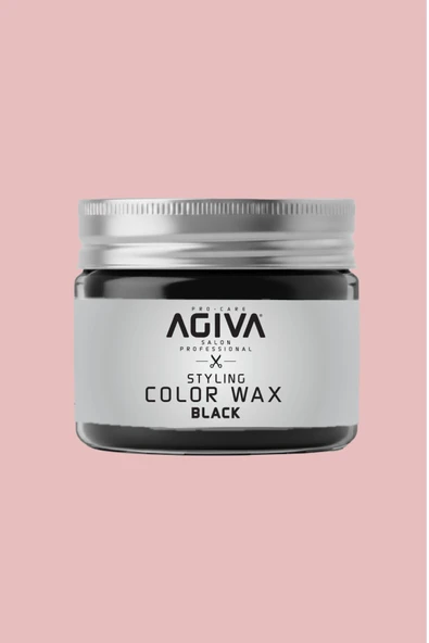 Saç Şekillendirici ve Renklendirici Wax Siyah 120 gr ürün görseli 1