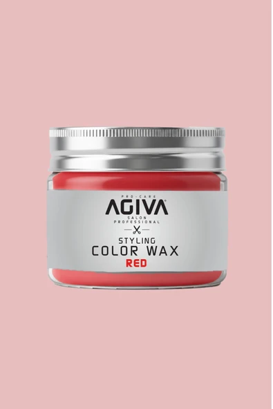 Saç Şekillendirici ve Renklendirici Wax Kırmızı 120 gr ürün görseli 1