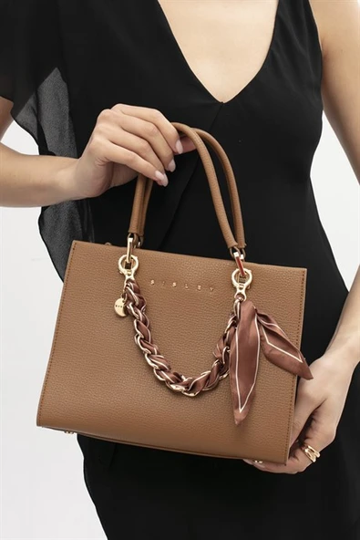 324-2Y6 SISLEY ÇANTA-CAMEL ürün görseli 1