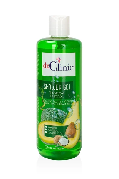 DR.CLİNİC TROPİK FESTİVAL DUŞ JELİ 400 ML ürün görseli 1