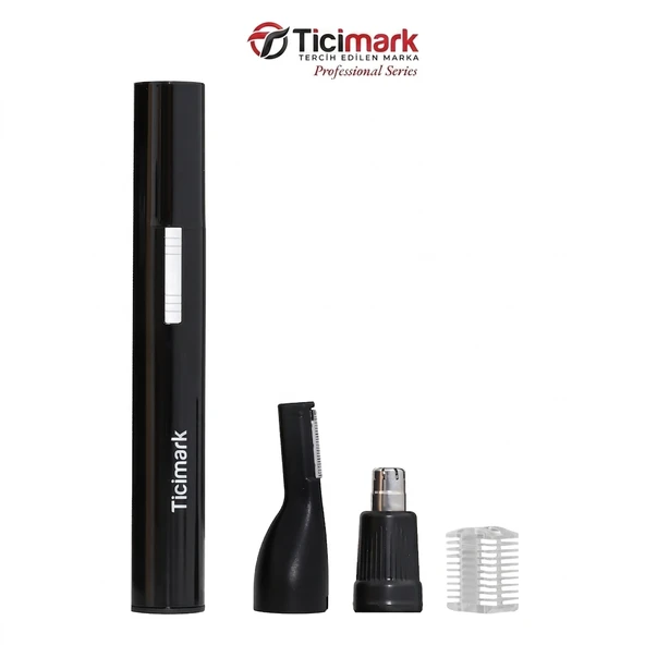 Ticimark Burun Kulak Kaş Şekillendirici Kıl Tüy Alma Pro Set Tıraş Makinesi 2'si 1 Arada ürün görseli 1