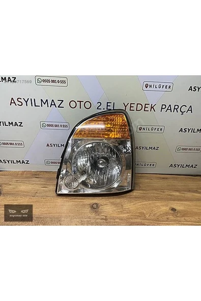 H100 Kmy 2004  Far Sol (Motoru Üzerinde Degıl)  H4  P21W W5W (Oem No:921104F030) ürün görseli 1
