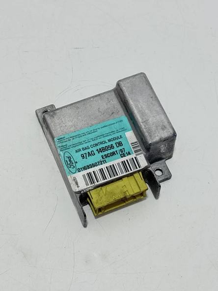 Ford Escort Airbag Beyni 97AG14B056 2.El ürün görseli 1