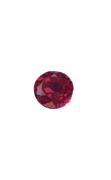 Faset Kesim Kırmızı Safir Taşı 3,4 Karat ürün görseli 1
