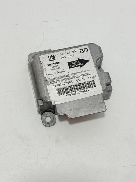 Gm Opel Vectra Airbag Beyni 09 229 039 2.El ürün görseli 1