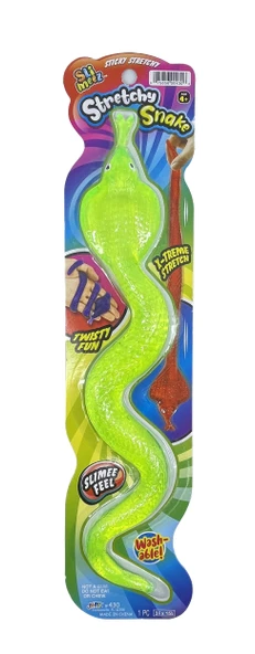 Esnek Dev Sürüngenler 30 cm - Yeşil Yılan ürün görseli 1