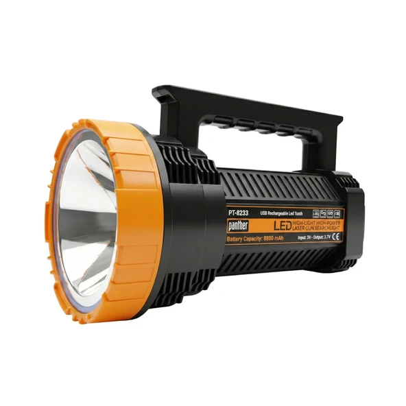 PANTHER PT-8233 USB ŞARJLI EL FENERİ ürün görseli 1