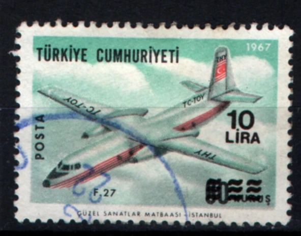 EABİ-1967 T.C. Pul  (tp0701) ürün görseli 1