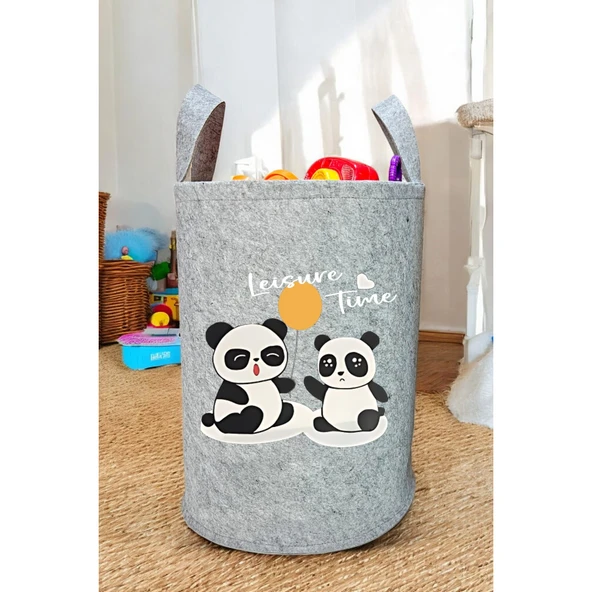 Unisex Leisure Time Bebek Çocuk Odası Düzenleyici Saklama Kutusu Oyuncak Kirli Sepeti 50X40 CM ürün görseli 1