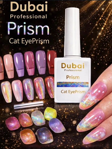 Dubai Professional Prism Cat Eye Top 15ml ürün görseli 1
