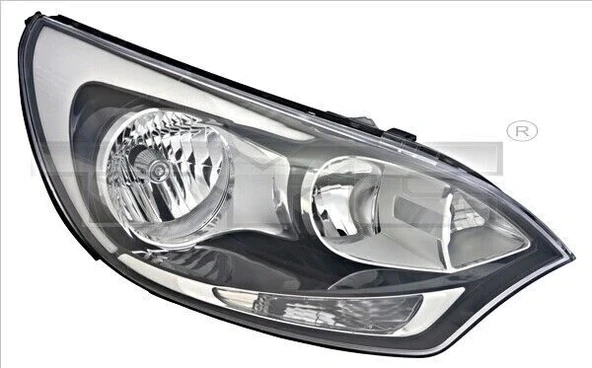 Kia Rio Hatchback 2012-2015 Far Sağ Elektrikli Ledsiz Siyah - (Motoru Üzerınde Değil) (Oem No: 921021W280) ürün görseli 1