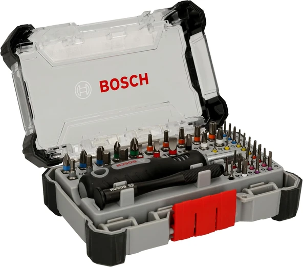 Bosch 42+1 Parça Mıknatıslı HassasTornavida Seti 2607002837 ürün görseli 1
