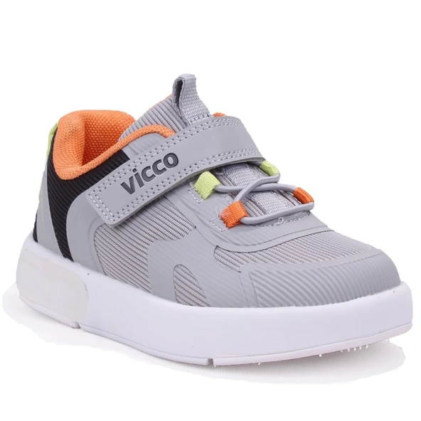Vicco Babil 346B26Y130 Gri Ortopedik Günlük Işıklı Erkek Çocuk Spor Ayakkabı ürün görseli 1