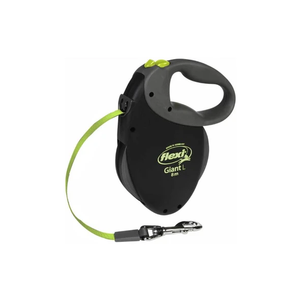 Flexi Neon Otomatik Şerit Tasma XL Giant 8 mt ürün görseli 1