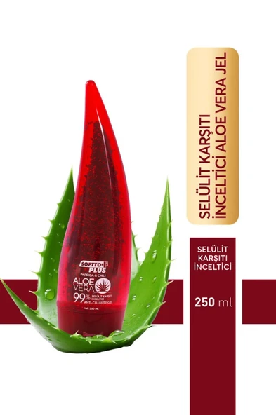 SOFTTO PLUS ALOE VERA JEL 250ML SELÜLİT KARŞITI KI ürün görseli 1