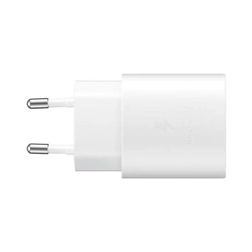 Samsung TA800N Fast Charging 25W Type-C Çıkışlı Şarj Aleti Başlığı Beyaz (Samsung Türkiye Garantili) ürün görseli 1