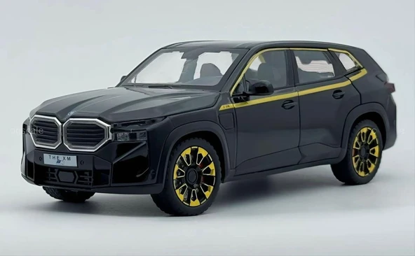 Hobiez World 1:24 Lisanslı Metal BMW XM 6 Kapılı Kapıları Bagajı ve Kaputu Açılabilir Model Araba ürün görseli 1