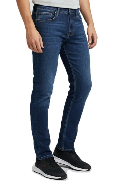 Twister Panama 767-03 Lacivert Düşük Bel Dar Paça Erkek Jeans Pantolon ürün görseli 1